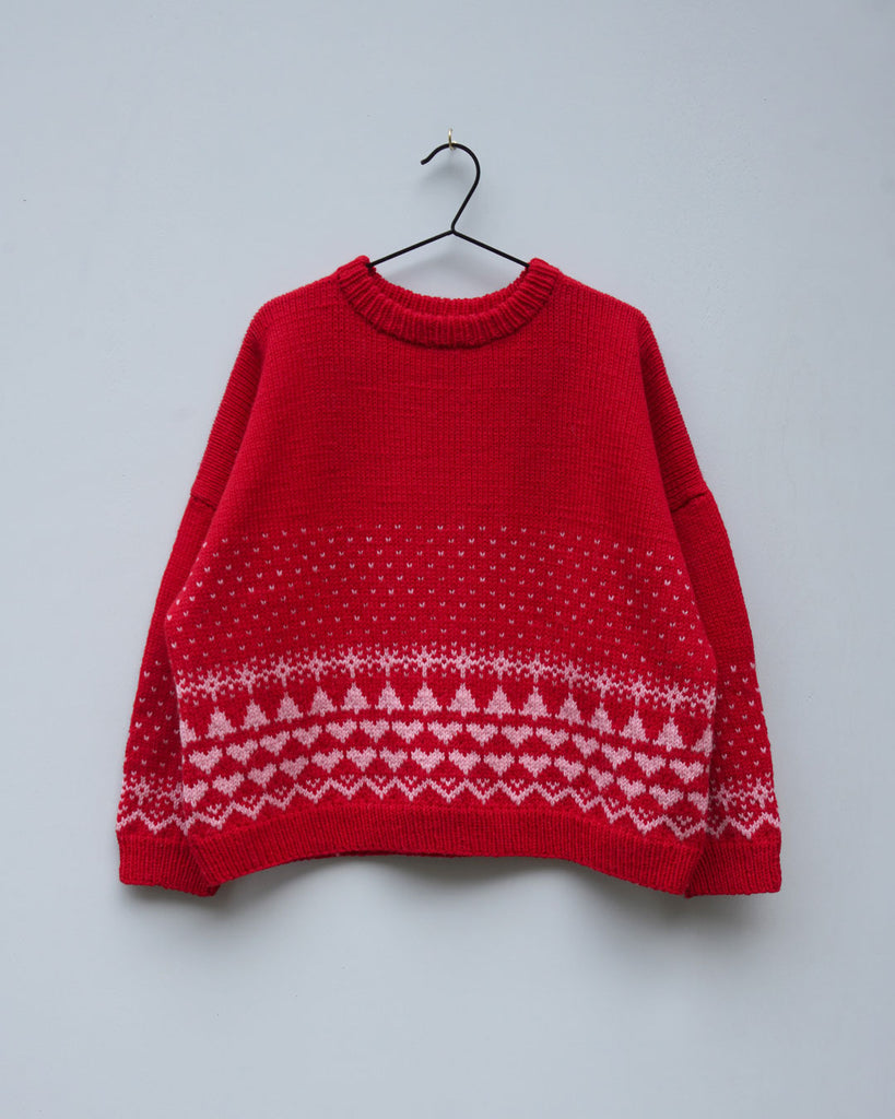 OPSKRIFT: Aluk Strik Julesweater Duo