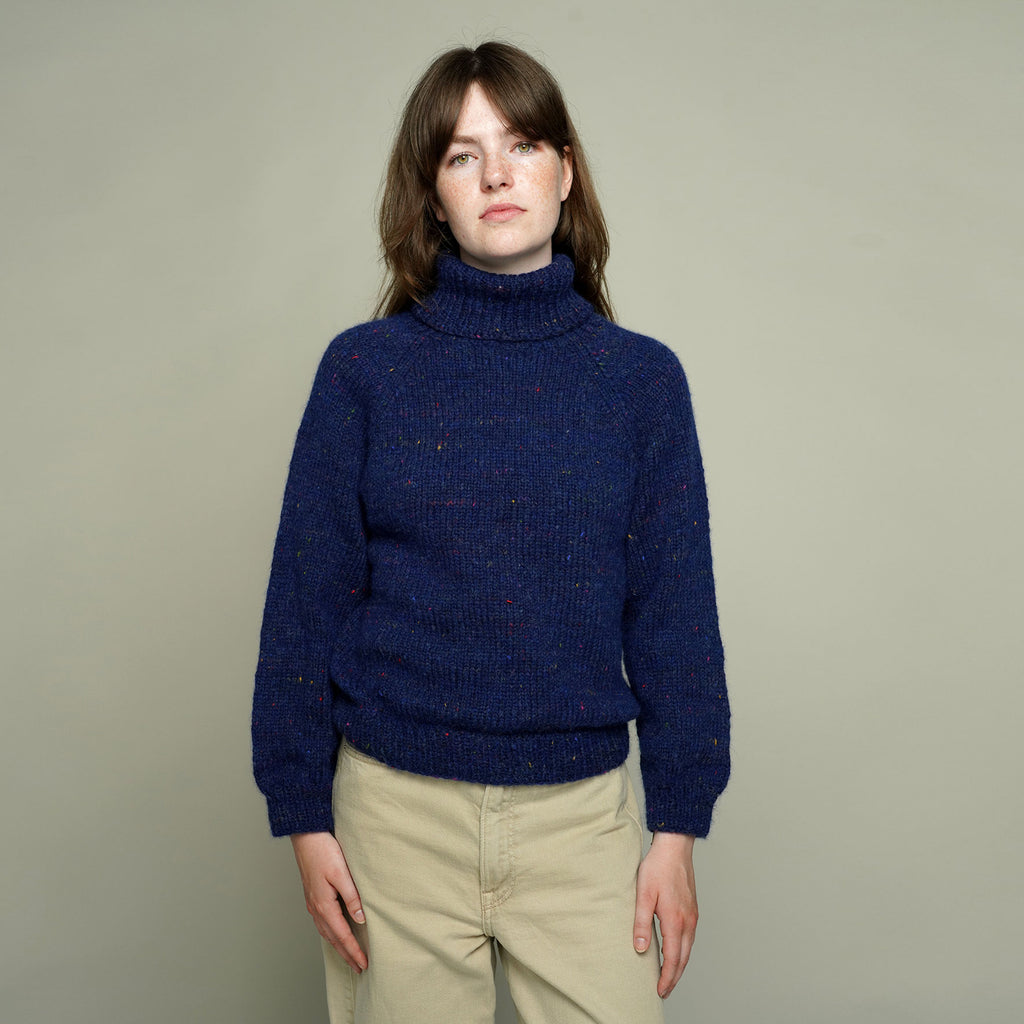 KIT: Hamnö Strik Sweater Høj hals