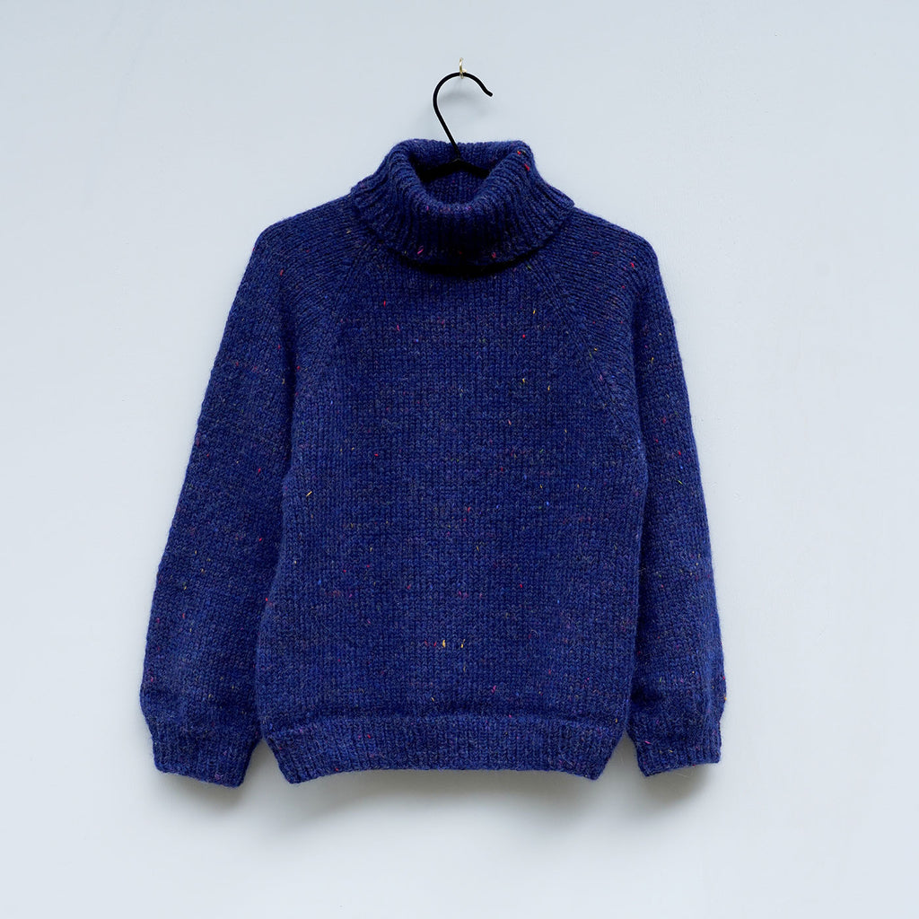 OPSKRIFT: Hamnö Strik Sweater Høj hals