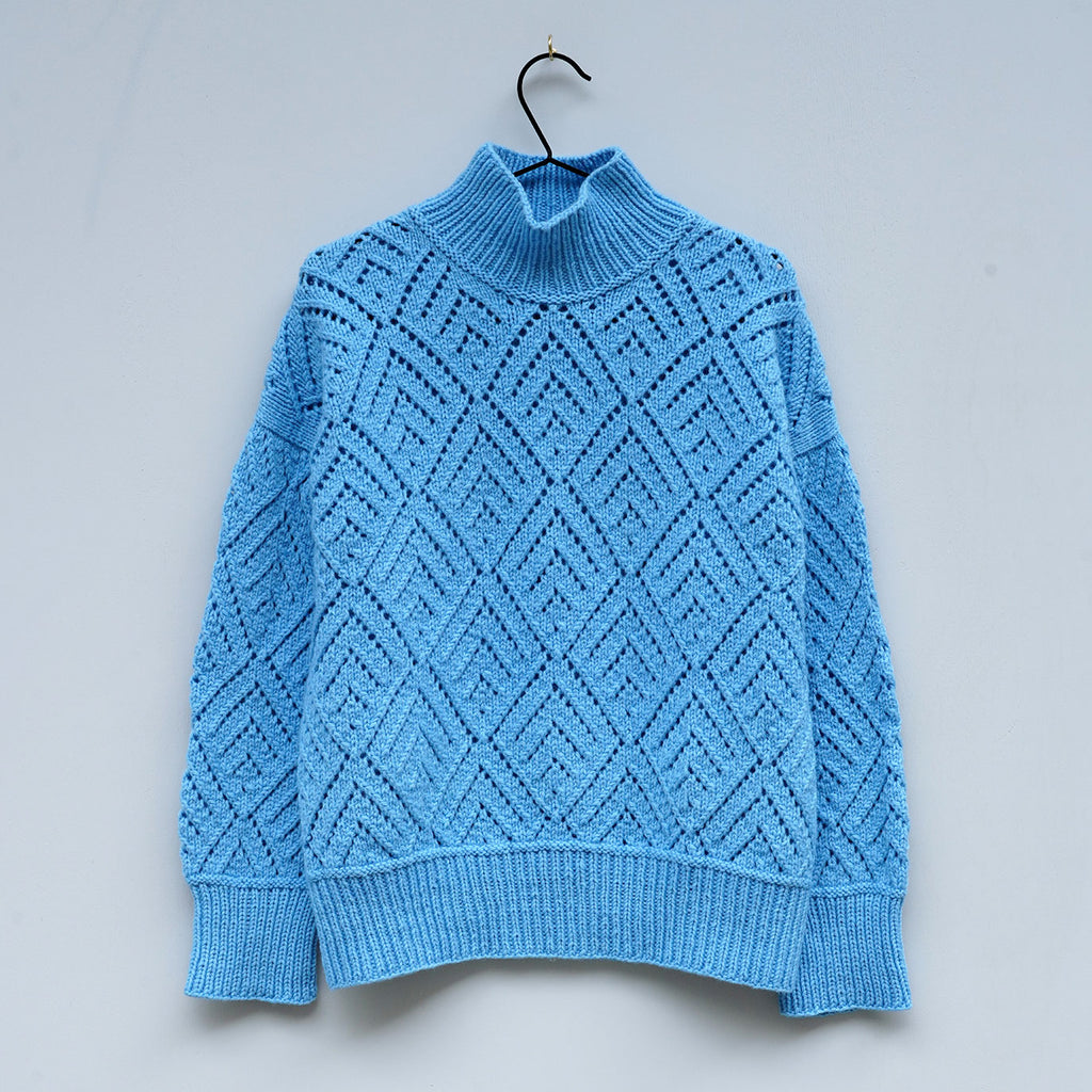 OPSKRIFT: Vanna Strik Sweater Lace